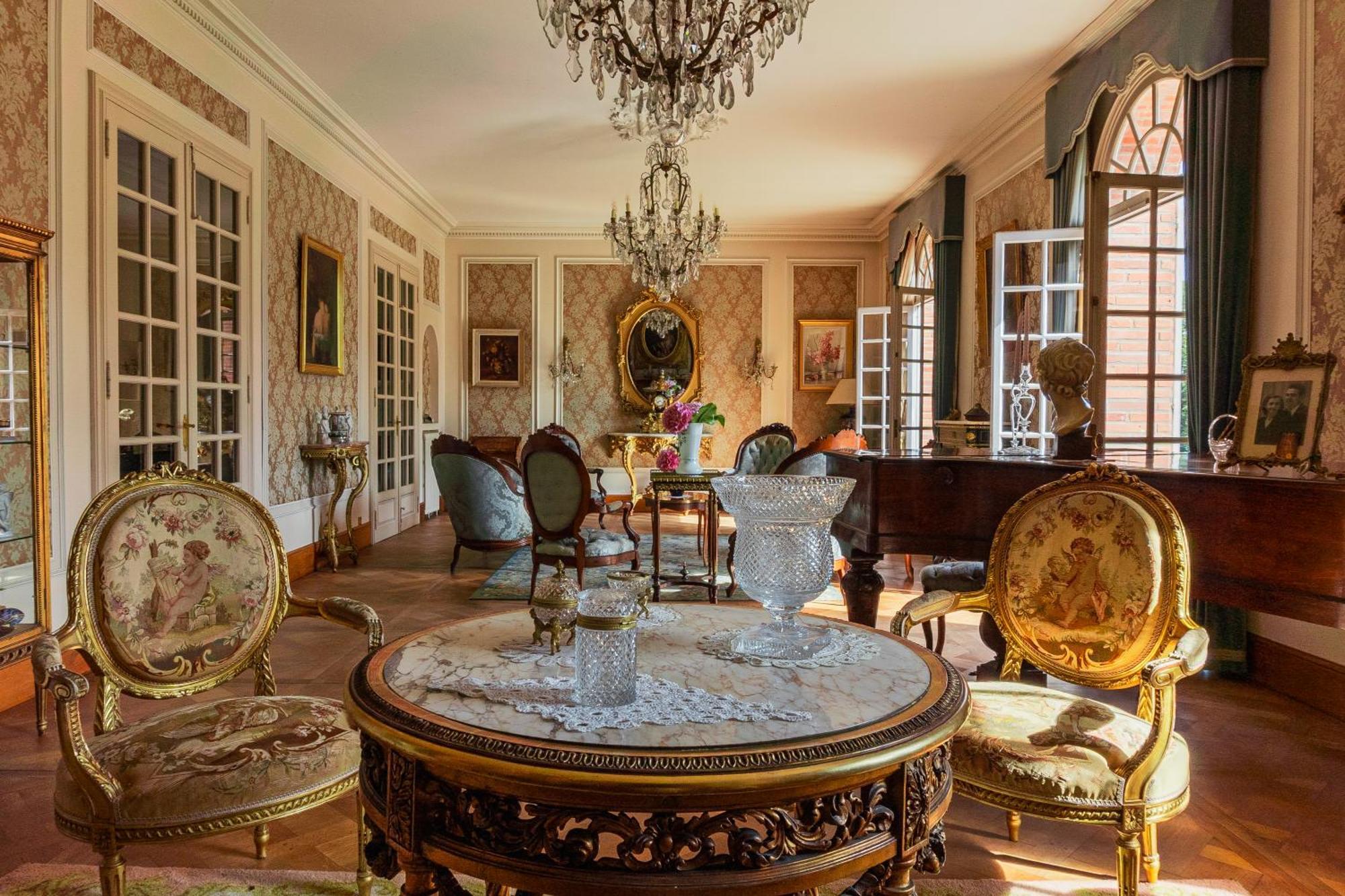 Castel Bois Marie, Maison D'Hotes Montauban Exterior foto The drawing room