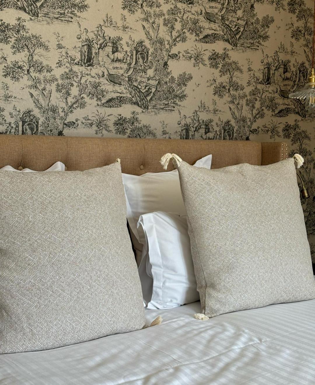 Castel Bois Marie, Maison D'Hotes Montauban Exterior foto Cushions on a bed